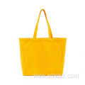 Organic cotton colorful blank shopping bag
